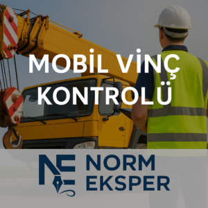 Mobil vinç kontrolünü temsil eden Norm Eksper görseli