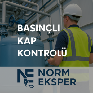 Basınçlı kap kontrolünü temsil eden Norm Eksper görseli