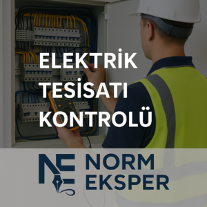Elektrik panosunda tesisat kontrolünü temsil eden Norm Eksper görseli